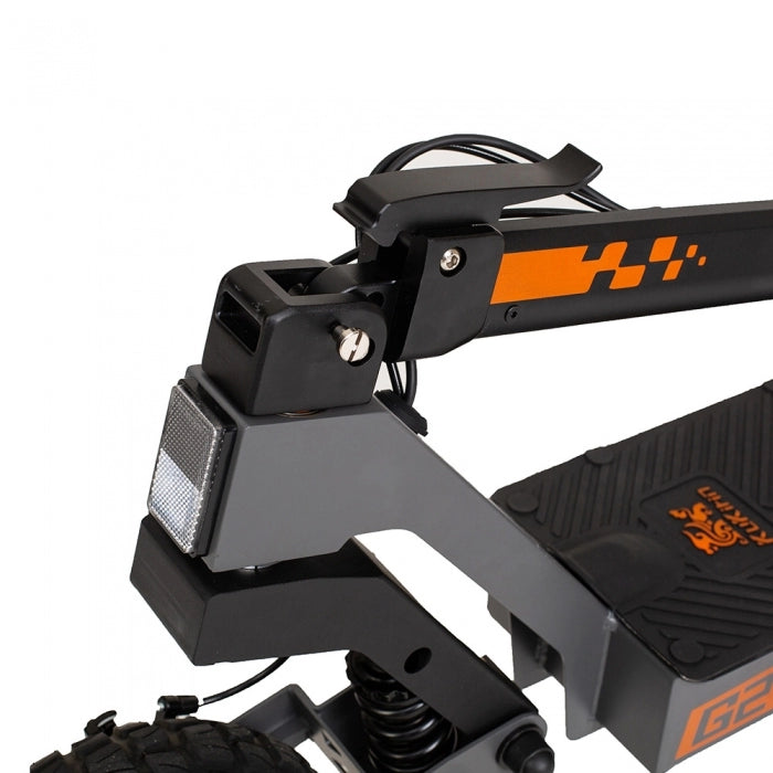 Hulajnoga elektryczna KuKirin G2 (2025), składana, silnik 800 W, bateria 48 V 15 Ah, prędkość maks. 45 km/h, zasięg 55 km, opony pneumatyczne 10”