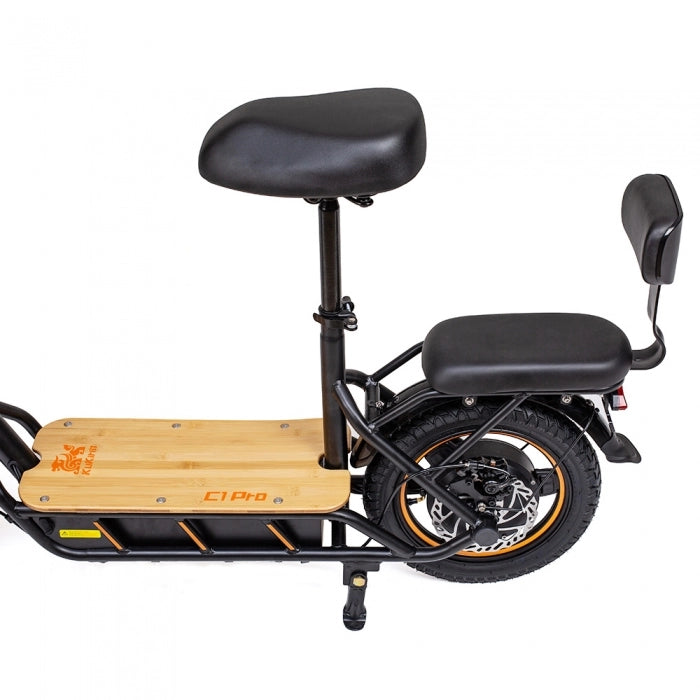 Hulajnoga elektryczna KuKirin C1 Pro, składana, model 2024 (ulepszona wersja), bateria 26 Ah 48 V, dwa siodełka, lusterko wsteczne, silnik 500 W, opony 14-calowe