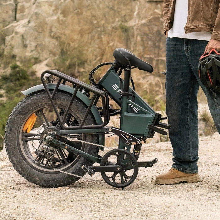 Składany rower elektryczny ENGWE ENGINE Pro 2.0, grube opony 20*4,0 cali, moment obrotowy 75Nm, bateria 52V 16Ah