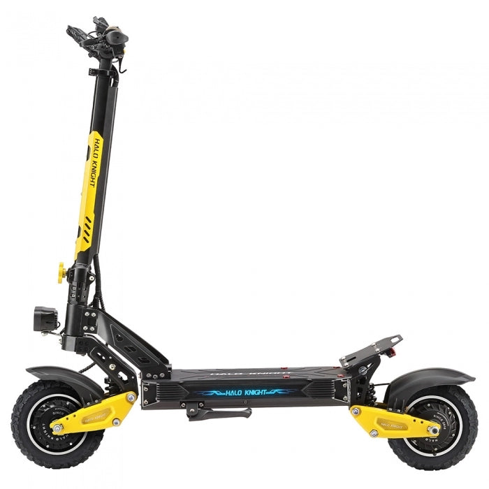 Hulajnoga Elektryczna Halo Knight T102 Pro - Silnik 1200W*2 Bateria 52V 28,8Ah Opony 10 cali Maksymalna Prędkość 65km/h Zasięg 58km