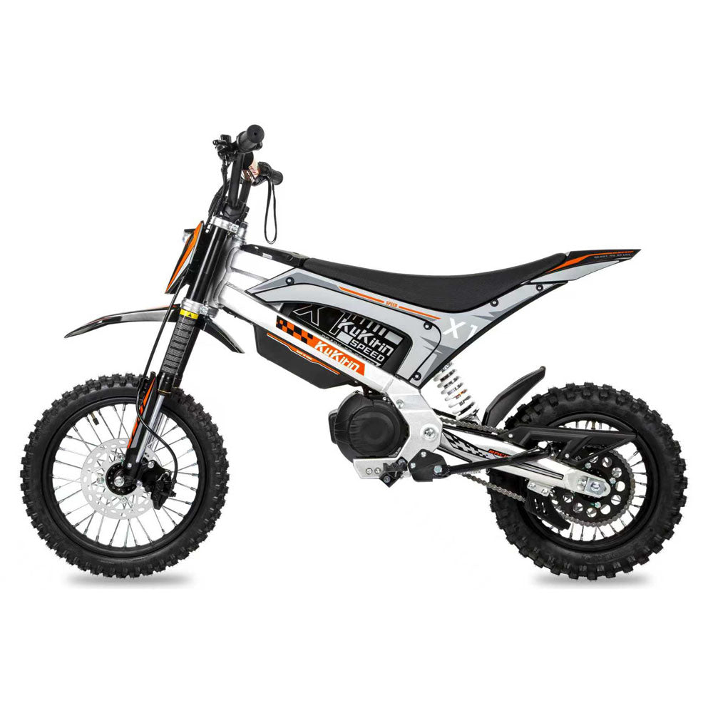 KuKirin X1 Electric Motorcycle | 1000W Average Power Motor | 48V 20.8Ah Battery | 14/12 Inch off-road Tyres - Pre-order - Shipping by end of March
