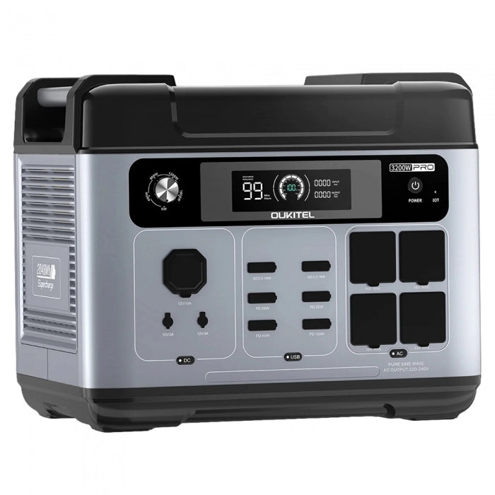 Przenośna Stacja Zasilania OUKITEL P2001 Pro 3200W 2048Wh LiFePO4