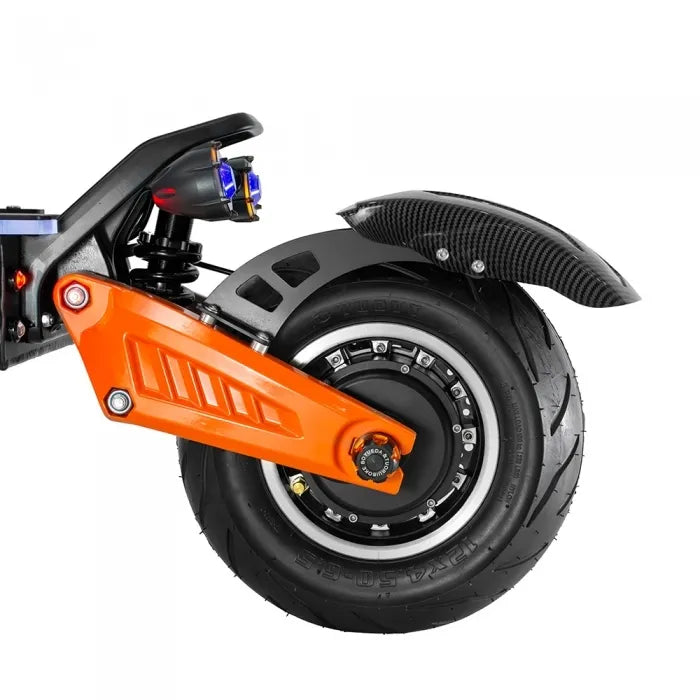 Hulajnoga elektryczna BOYUEDA M2, podwójny silnik 10000W (2×5000W), prędkość maks. 95 km/h, bateria 72V 40Ah 2880Wh, zasięg 150 km, hydrauliczne hamulce tarczowe.