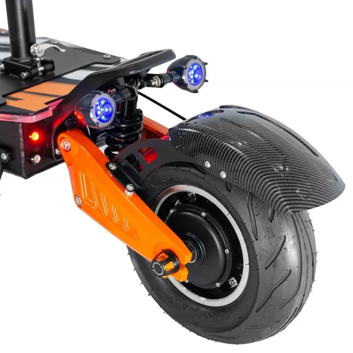 Hulajnoga elektryczna BOYUEDA M2, podwójny silnik 10000W (2×5000W), prędkość maks. 95 km/h, bateria 72V 40Ah 2880Wh, zasięg 150 km, hydrauliczne hamulce tarczowe.