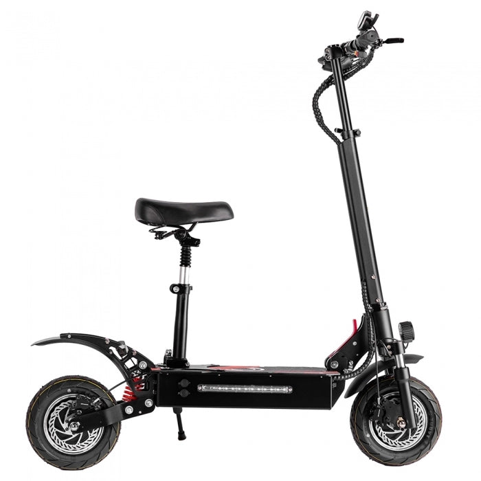 BOYUEDA Q7 Pro Electric Scooter, 1600 W*2 Motor, 52V 19AH Battery, 10-inch Tyre