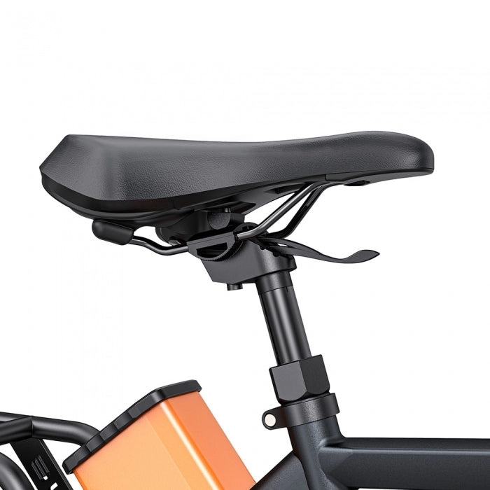 ENGWE P275 Pro City Electric Bike, 27.5'' Spoke Tires, 250W Bafang Brushless Mid-drive Motor, 3-level Automatic Gear Shifter, 36V 19.2Ah Removable Battery, 260km Max Range, Front & Rear Hydraulic Disc Brake