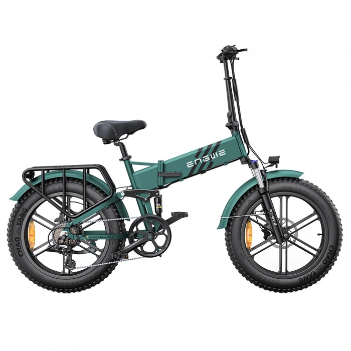 ENGWE ENGINE Pro 2.0 Folding Electric Bike, 20*4.0 Inch Fat Tire, 75Nm Torque, 52V 16Ah Battery, 25km/h Max Speed, 100km Range