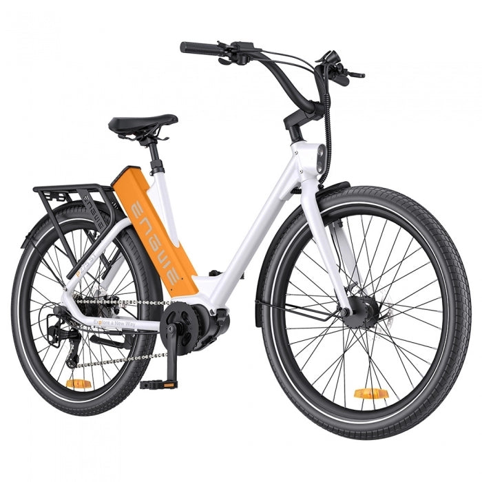 ENGWE P275 ST Urban Electric Bike, 250W Brushless Mid-drive Torque Sensor Motor, 36V 19.2Ah Removable Battery, 260km Max Range, Hydraulic Disc Brake, 27.5'' Spoke Tires, SHIMANO 9-speed