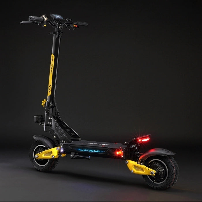 Hulajnoga Elektryczna Halo Knight T102 Pro - Silnik 1200W*2 Bateria 52V 28,8Ah Opony 10 cali Maksymalna Prędkość 65km/h Zasięg 58km