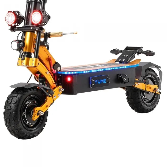 Hulajnoga elektryczna YUME X11+, silnik 3000W*2, bateria 60V 30Ah, 11-calowe grube opony terenowe, maks. prędkość 80km/h