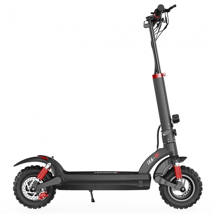 Off-road Electric Scooter iScooter iX6 Pneumatic Tyres 11 Inches, 1000W Rear Motor, 48V 17.5Ah Battery