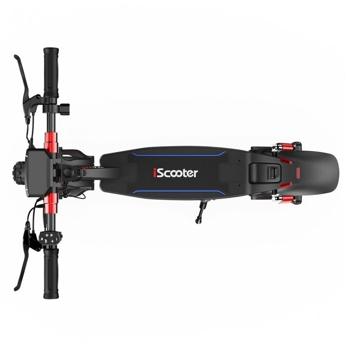 Off-road Electric Scooter iScooter iX6 Pneumatic Tyres 11 Inches, 1000W Rear Motor, 48V 17.5Ah Battery