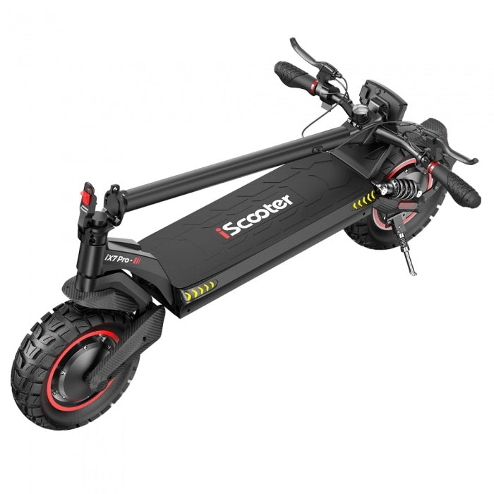 iScooter iX7 Pro Electric scooter, 2*1000W motor, 48V 17.5Ah battery, 10-inch off-road tyres