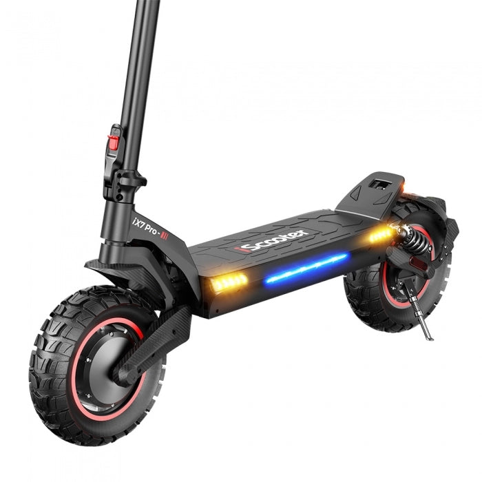 iScooter iX7 Pro Electric scooter, 2*1000W motor, 48V 17.5Ah battery, 10-inch off-road tyres